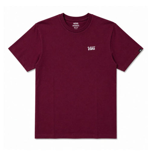 Vans Mini Script T-Shirt Burgundy