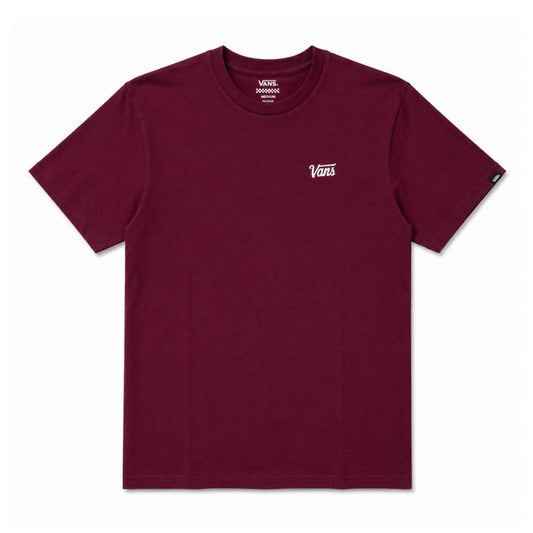 Vans Mini Script T-Shirt Burgundy