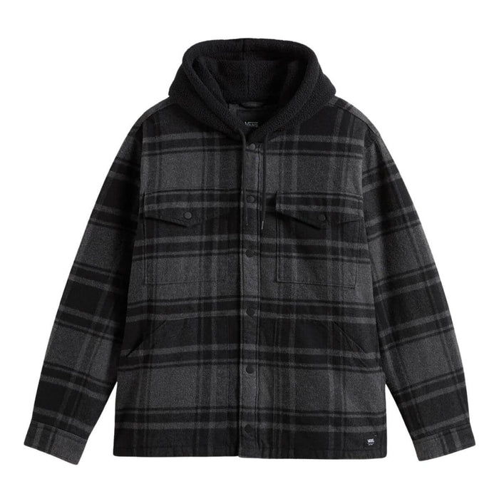 Vans Piedmont Hooded Jacket Black Asphalt
