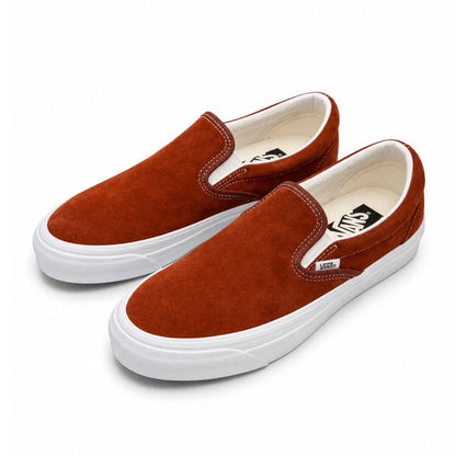 Vans Slip On LX Classic 98 Pig Suede Brick Red