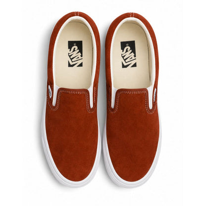 Vans Slip On LX Classic 98 Pig Suede Brick Red