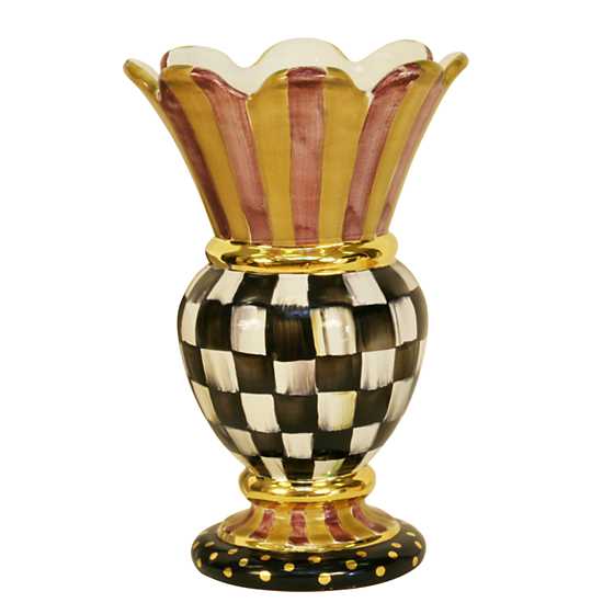 Vase Great Check Ceramic