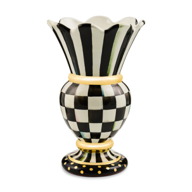 Vase Great Check Ceramic
