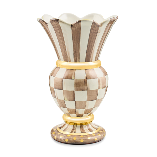 Vase Great Check Ceramic