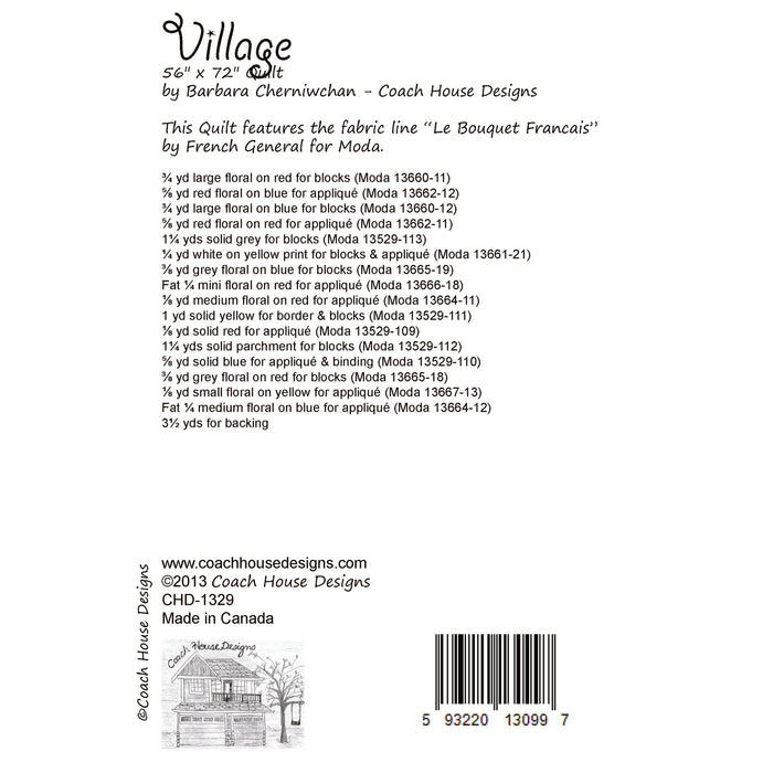 Village Quilt Pattern