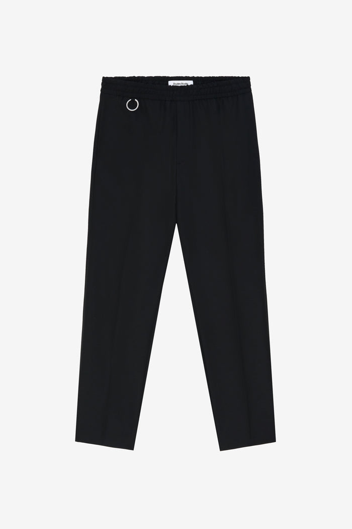 ETUDES STUDIO WAISTBAND SUIT PANT BLACK 1