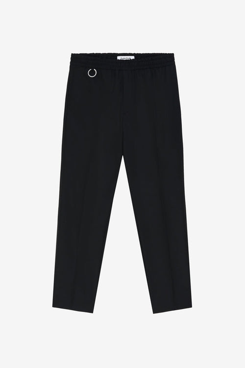 ETUDES STUDIO WAISTBAND SUIT PANT BLACK 1