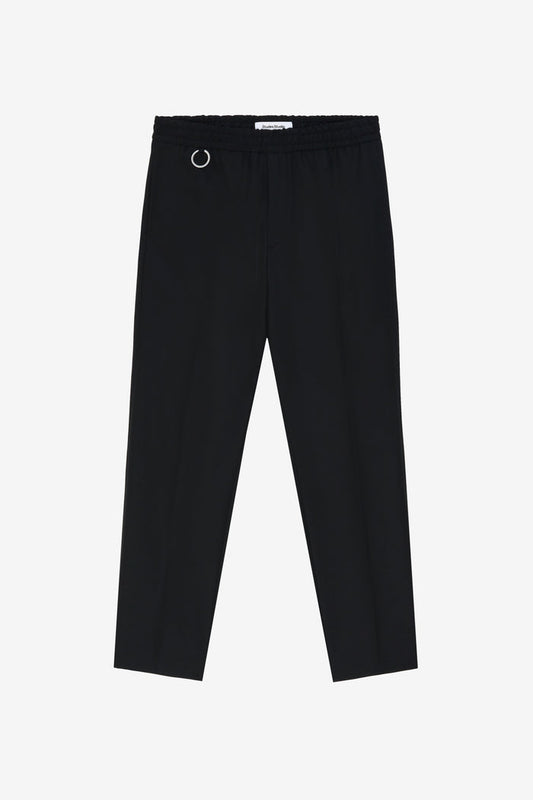 ETUDES STUDIO WAISTBAND SUIT PANT BLACK 1