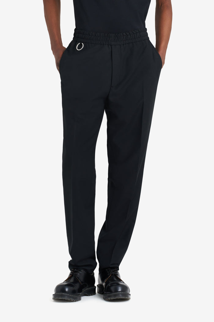 ETUDES STUDIO WAISTBAND SUIT PANT BLACK 3