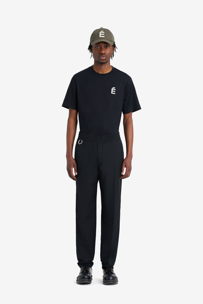 ETUDES STUDIO WAISTBAND SUIT PANT BLACK 2