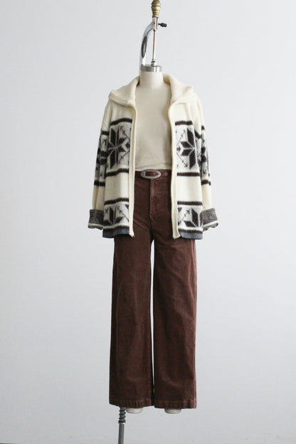 walnut corduroy trousers