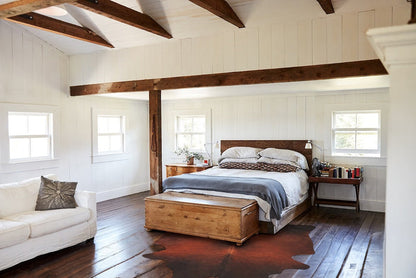 Brown with Red Cowhide Rug #B3817