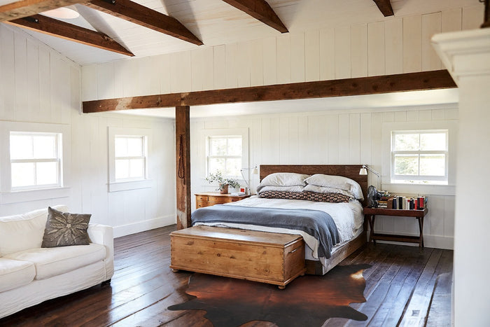 Brown with Red Cowhide Rug #B3815