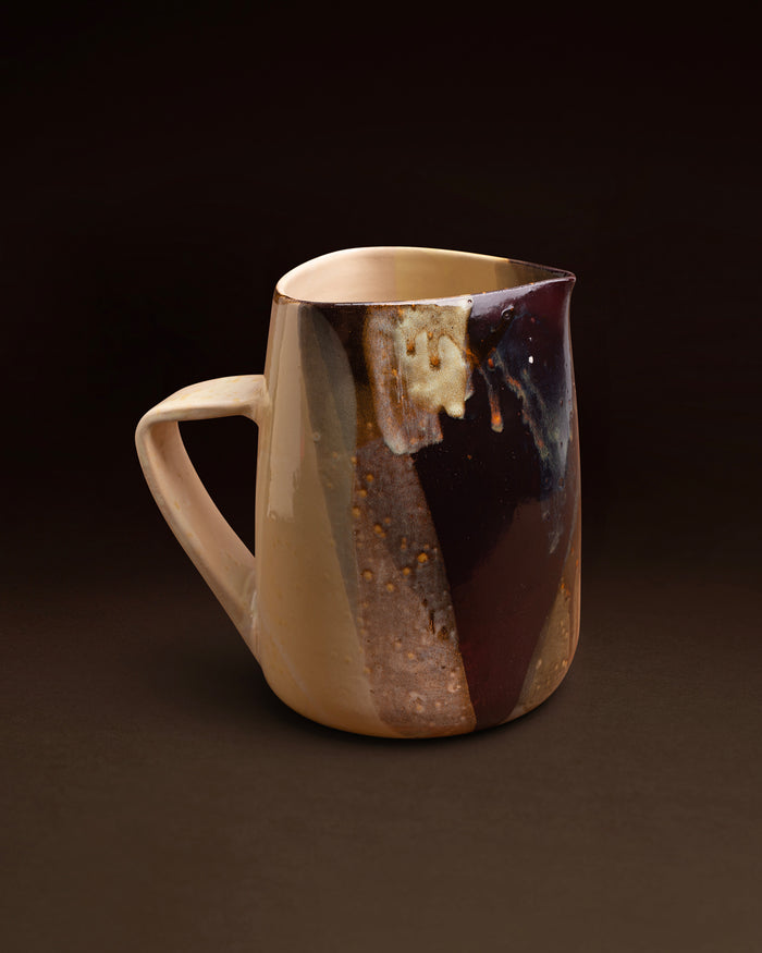 Water Jug - Clay water jug - Multicolor