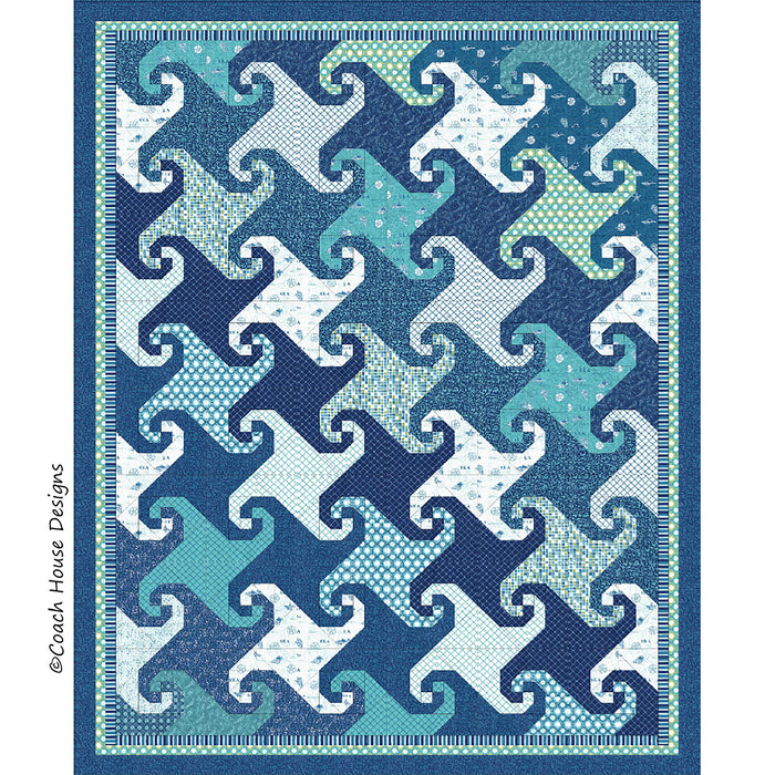 Waves Quilt Pattern