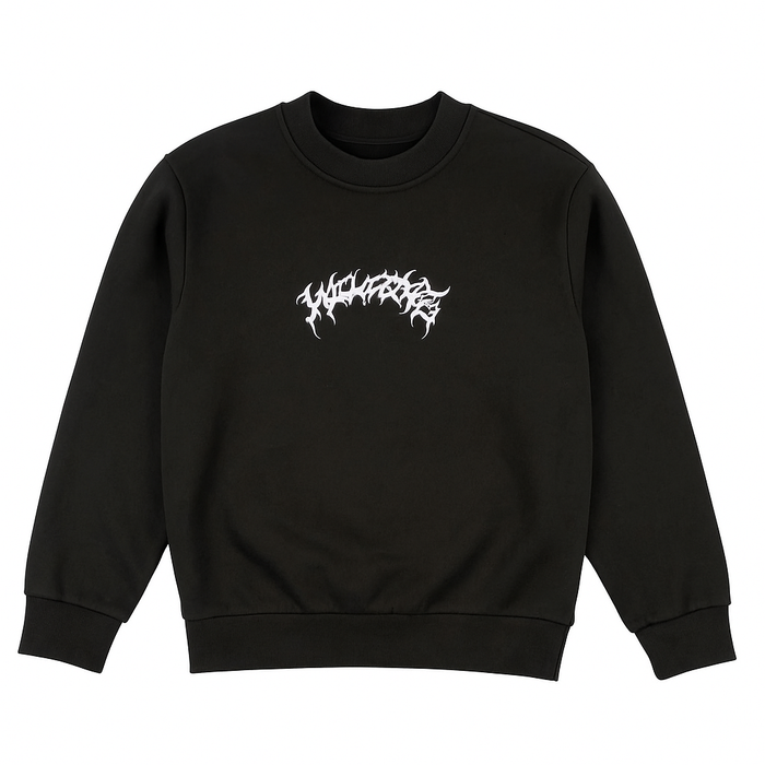 Welcome Barb Pigment Dyed Crewneck Raven Black