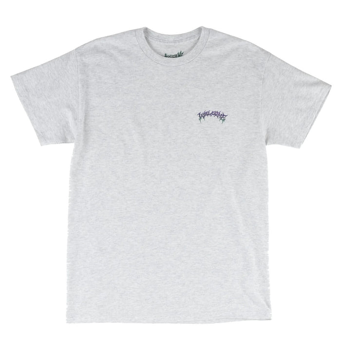 Welcome Gradient Barb T-Shirt Heather Grey