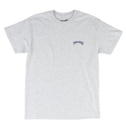 Welcome Gradient Barb T-Shirt Heather Grey