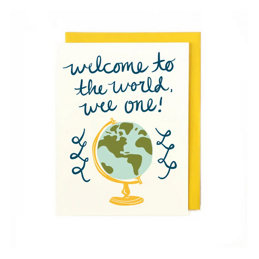 Welcome Wee One Greeting Card