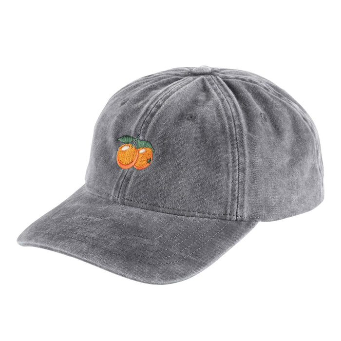 Wemoto Oranges Cap Dad Black