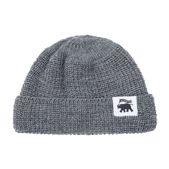 Wemoto Wale Heather Grey Fisher Beanie