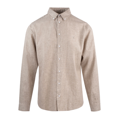 Urban Pioneers Male Wendel Shirt SHIRT SAND MELANGE