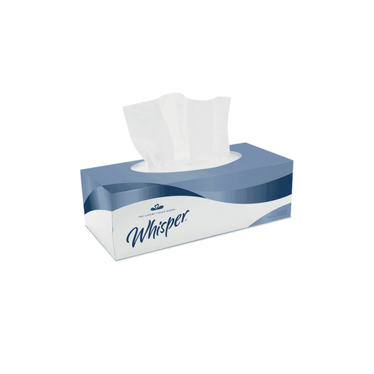 Whisper 2ply Facial Tissue Tissues Per/36