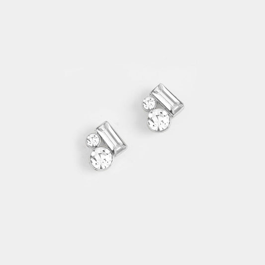 Whispers Bejeweled Cluster Stud Earring