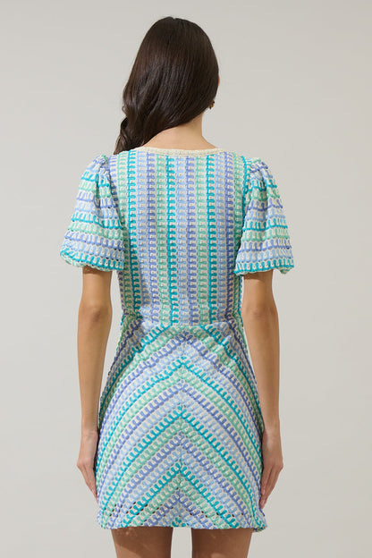Widley Crochet Reyna Mini Dress