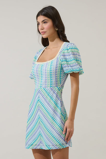 Widley Crochet Reyna Mini Dress
