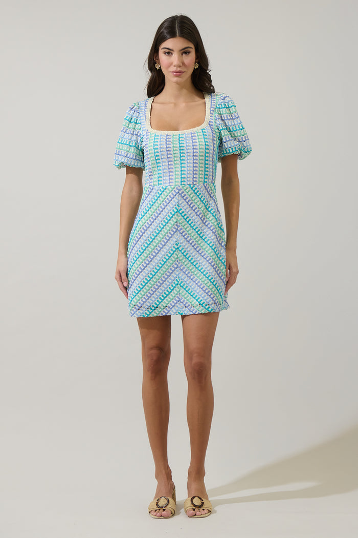 Widley Crochet Reyna Mini Dress