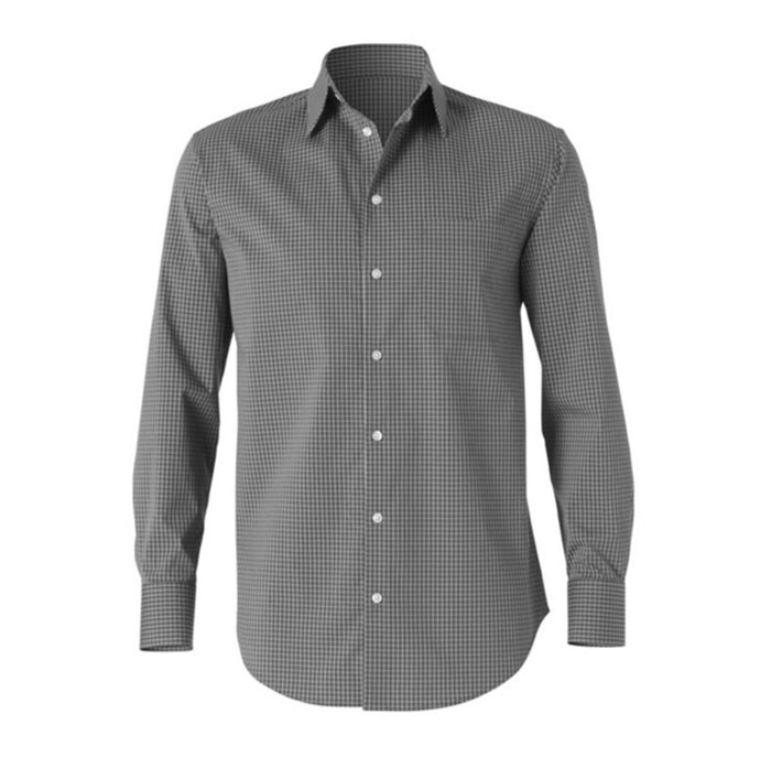 Widow Check Long Sleeve Shirt