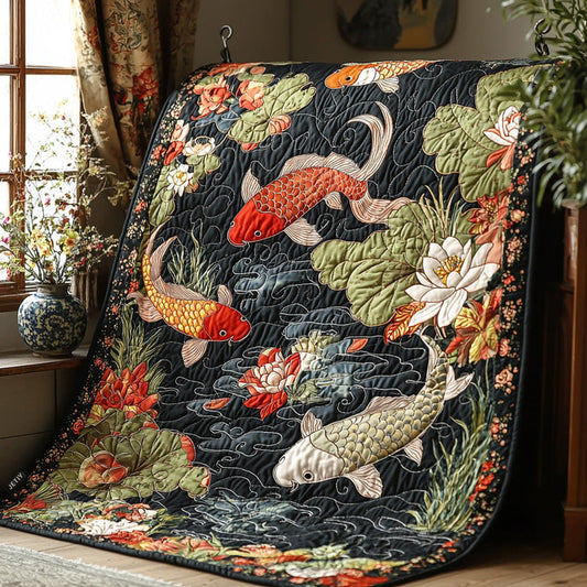 Wietske - Vatteret tæppe Elegance Koi Japansk