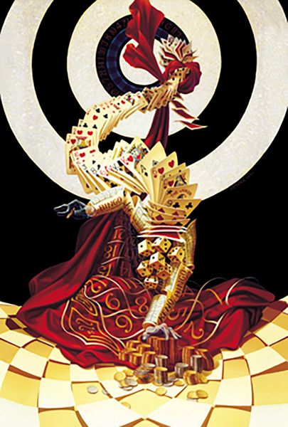 Wild Cards Fantasy Art Prints by Ilene Meyer