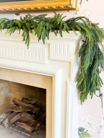 Willow Pine Garland 73”