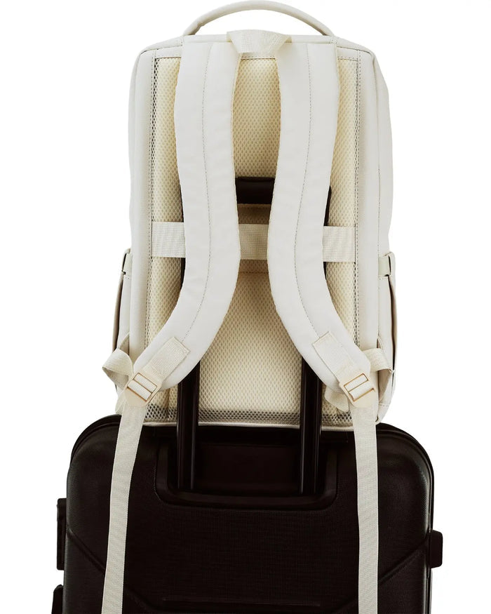 Plecak kabinowy WINGS CBP003 bagaż podręczny Ryanair i Wizz Air BEIGE CABIN BACKPACK