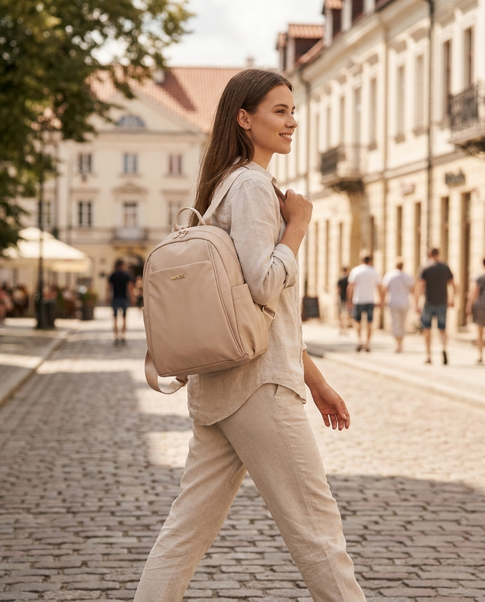 WINGS ROSELLA 9L BEIGE Urban Backpack