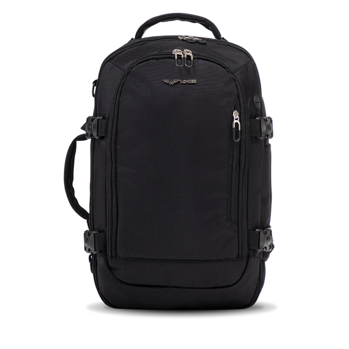 WINGS Tanager 2-in-1 Cabin Backpack Bag Black