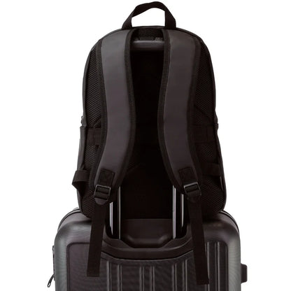 WINGS Plecak miejski ergonomiczny wodoodporny TROGON Black TROGON COLLECTION