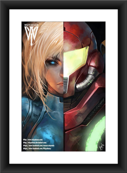 Woman in Armor Split - Wizyakuza.com