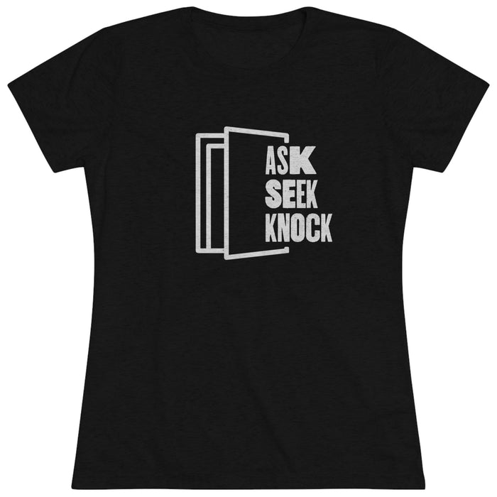 Women's Ask. Seek. Knock Premium T-shirt