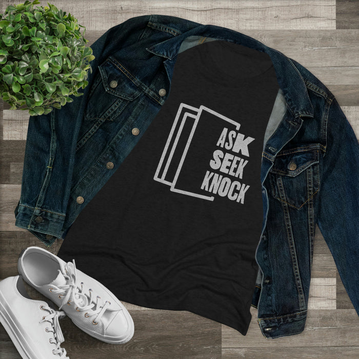 Women's Ask. Seek. Knock Premium T-shirt
