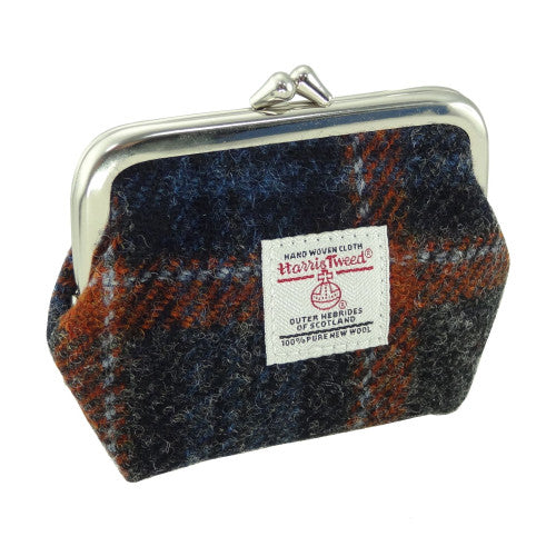 Grey and Navy with Rust Overcheck - Glen Appin