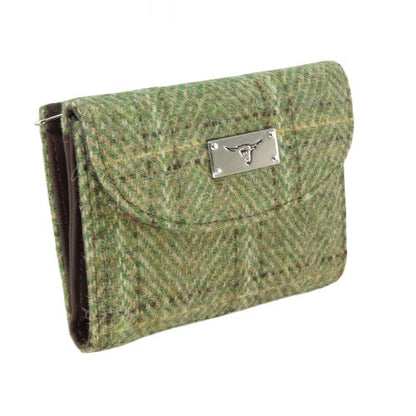 Green Herringbone with Overcheck - Glen Appin