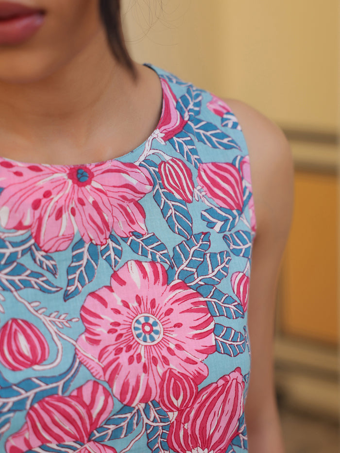 Women's Printed Farshi Kurta Set