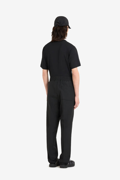 ETUDES STUDIO WOOL TAPERED SUIT PANT BLACK 5