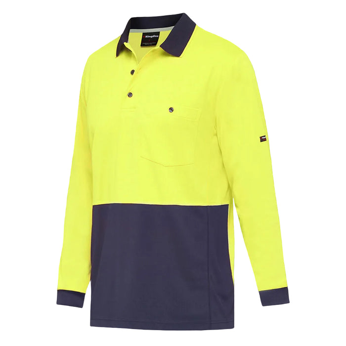 Workcool Hyperfreeze Spliced Polo Long Sleeve K54235