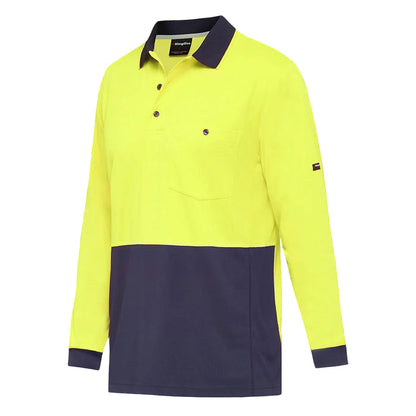 Workcool Hyperfreeze Spliced Polo Long Sleeve K54235
