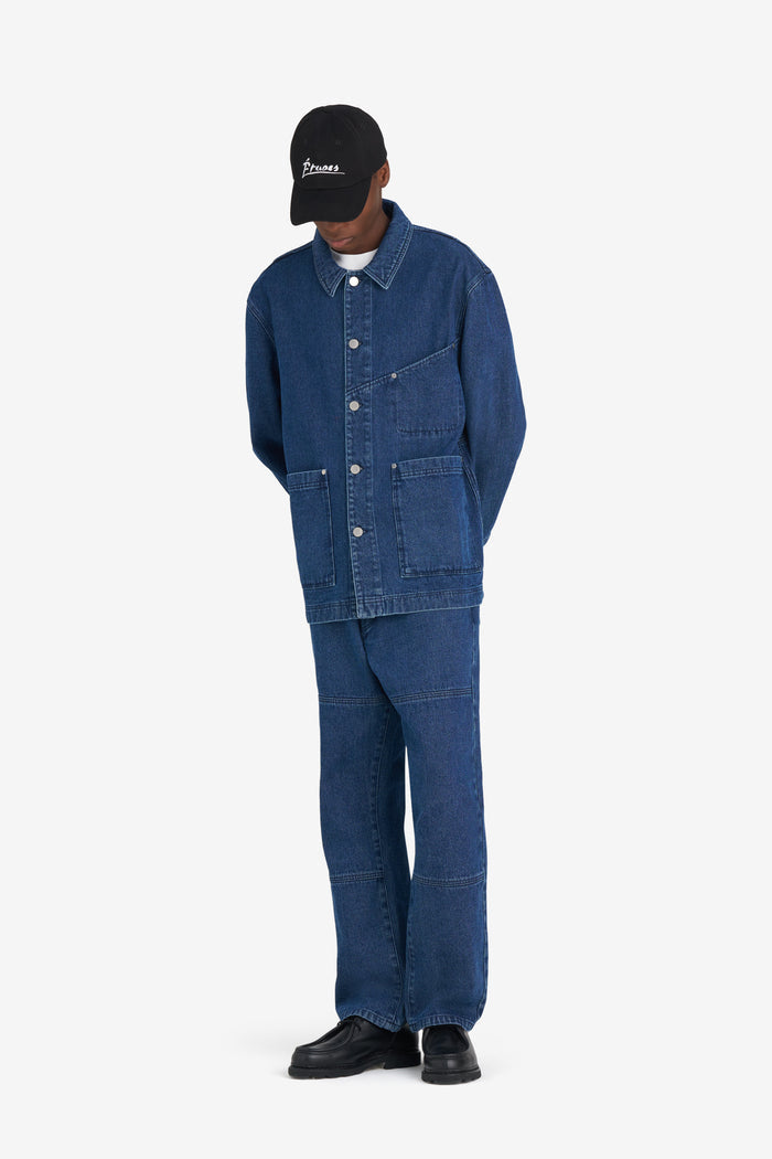 ETUDES STUDIO WORKER DENIM JACKET BLUE 4