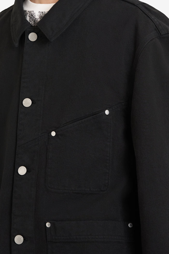 ETUDES STUDIO WORKER JACKET TWILL BLACK 5